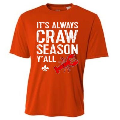 Crawfish Boil Tee Funny Love Craw Season Yall Crawfish Great Gift Cooling Performance Crew T-Shirt