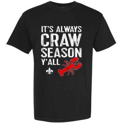 Crawfish Boil Tee Funny Love Craw Season Yall Crawfish Great Gift Garment-Dyed Heavyweight T-Shirt