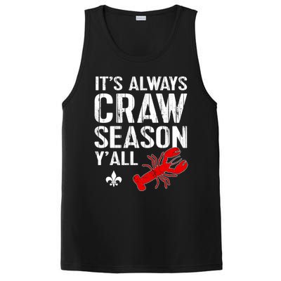 Crawfish Boil Tee Funny Love Craw Season Yall Crawfish Great Gift PosiCharge Competitor Tank