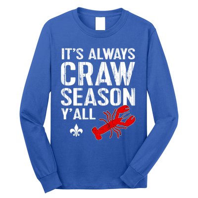 Crawfish Boil Tee Funny Love Craw Season Yall Crawfish Great Gift Long Sleeve Shirt