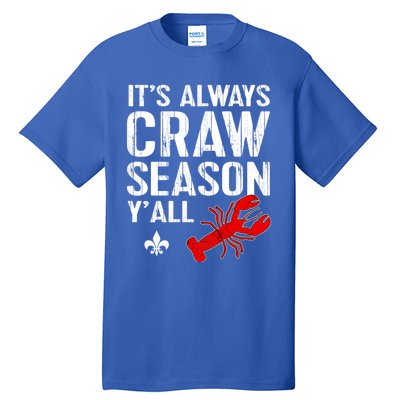 Crawfish Boil Tee Funny Love Craw Season Yall Crawfish Great Gift Tall T-Shirt