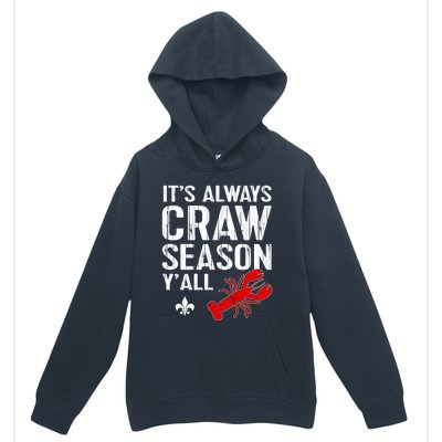 Crawfish Boil Tee Funny Love Craw Season Yall Crawfish Great Gift Urban Pullover Hoodie