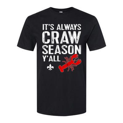 Crawfish Boil Tee Funny Love Craw Season Yall Crawfish Great Gift Softstyle CVC T-Shirt