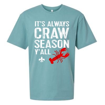 Crawfish Boil Tee Funny Love Craw Season Yall Crawfish Great Gift Sueded Cloud Jersey T-Shirt