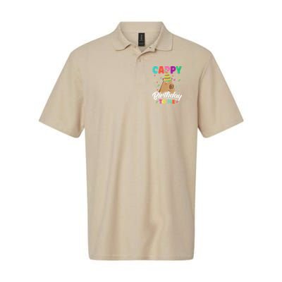 Cappy Birthday To Me Cute Capybara Rodent Capyzilla Bday Polo