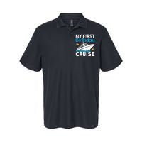 Cruising Boat Trip My Frist Birthday Cruise Softstyle Adult Sport Polo