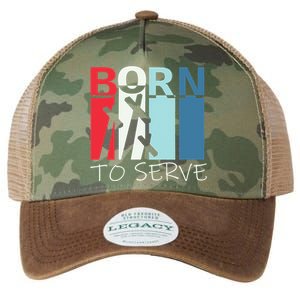 Christian Born To Serve Jesus Cross Walk by Faith Legacy Tie Dye Trucker Hat