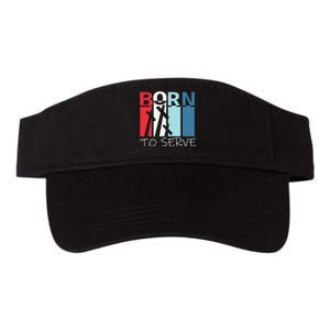 Christian Born To Serve Jesus Cross Walk by Faith Valucap Bio-Washed Visor