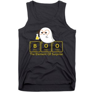 Chemistry Boo The Element Of Surprise Cute Chemist Halloween Tank Top