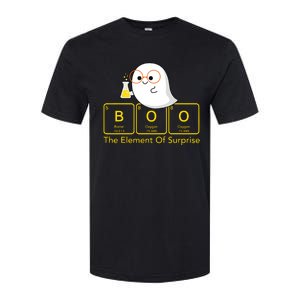 Chemistry Boo The Element Of Surprise Cute Chemist Halloween Softstyle CVC T-Shirt