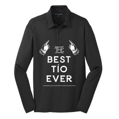 Cool Best Tia Ever Family Funny Silk Touch Performance Long Sleeve Polo