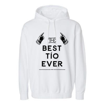 Cool Best Tia Ever Family Funny Garment-Dyed Fleece Hoodie