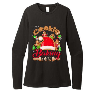 Cookie Baking Team Xmas Santa Gingerbread Cookies Baker Cute Gift Womens CVC Long Sleeve Shirt