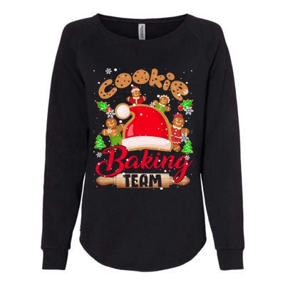 Cookie Baking Team Xmas Santa Gingerbread Cookies Baker Cute Gift Womens California Wash Sweatshirt