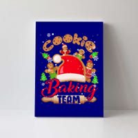 Cookie Baking Team Xmas Santa Gingerbread Cookies Baker Cute Gift Canvas