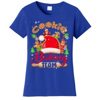 Cookie Baking Team Xmas Santa Gingerbread Cookies Baker Cute Gift Women's T-Shirt