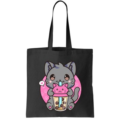 Cat Boba Tea Kawaii Anime Funny Gifts For Girl Boy Teens Bag