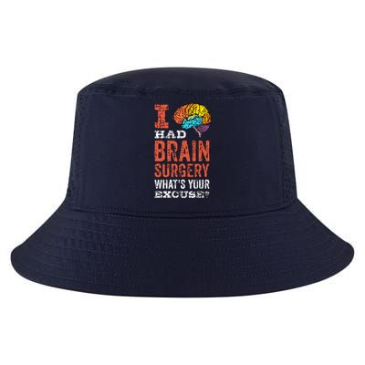 Colorful Brain Tumor I Had Brain Surgery Whats Your Excuse Brain Tumor Cool Comfort Performance Bucket Hat