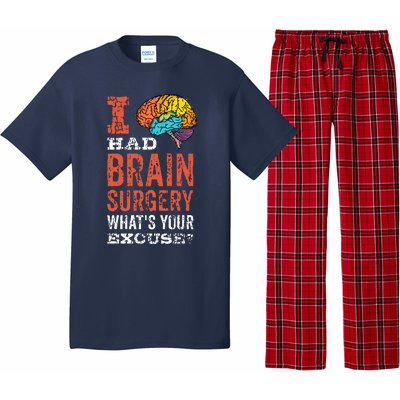 Colorful Brain Tumor I Had Brain Surgery Whats Your Excuse Brain Tumor Pajama Set