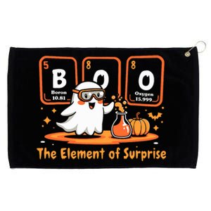 Chemistry Boo The Element Of Surprise Cute Chemist Halloween Grommeted Golf Towel