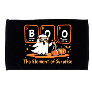 Chemistry Boo The Element Of Surprise Cute Chemist Halloween Microfiber Hand Towel