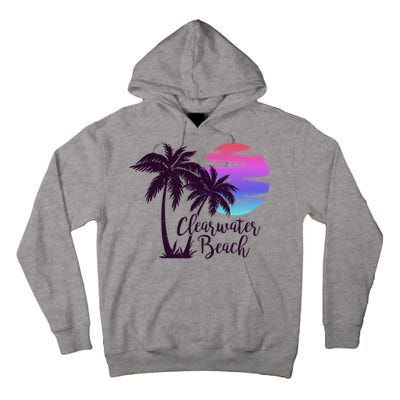 Clearwater Beach Trip Vacation Spring Break Sunset Graphic Gift Tall Hoodie