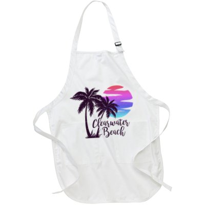 Clearwater Beach Trip Vacation Spring Break Sunset Graphic Gift Apron
