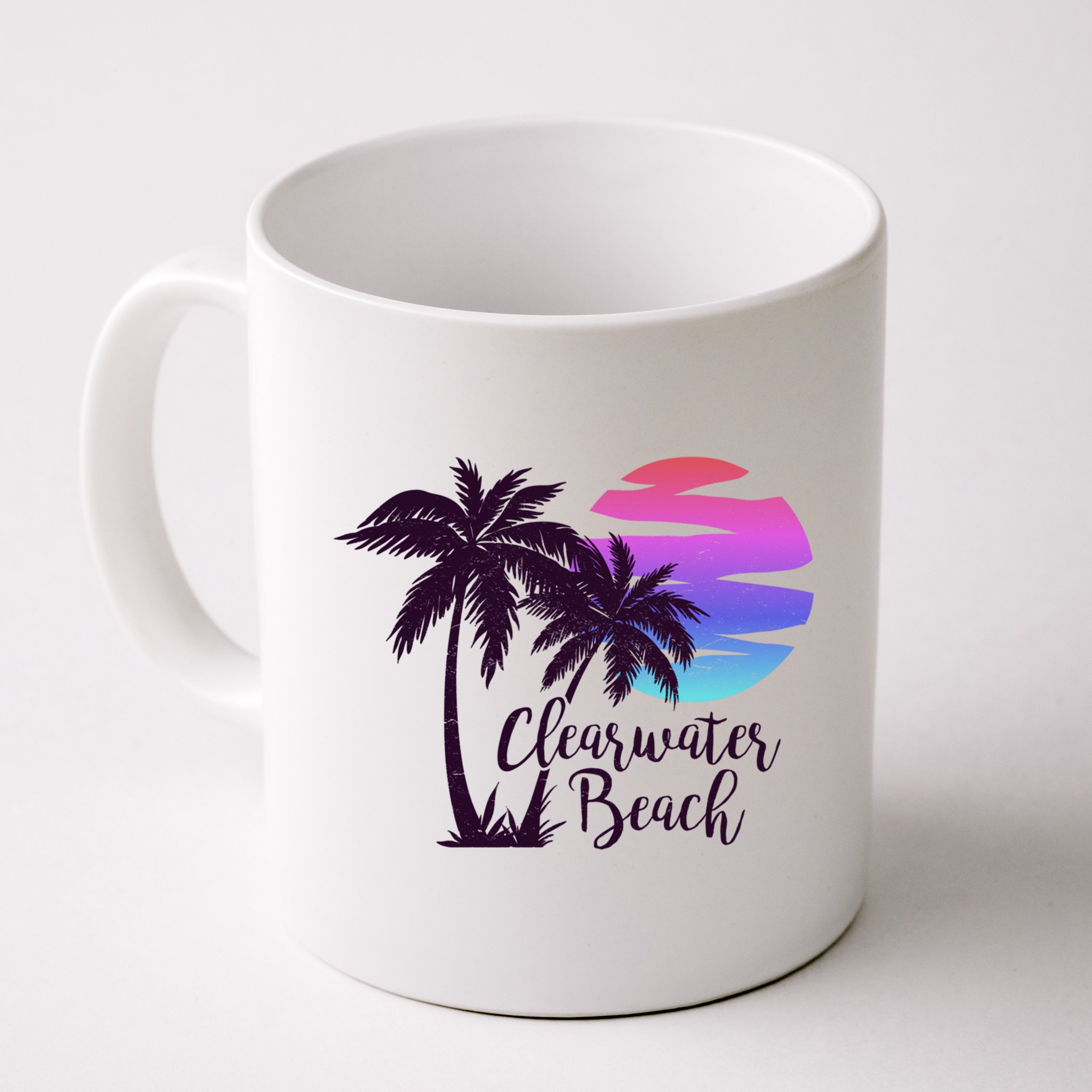 Clearwater Beach Trip Vacation Spring Break Sunset Graphic Gift Mug