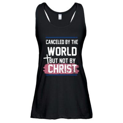 Canceled By The World But Not By Christ Ladies Essential Flowy Tank