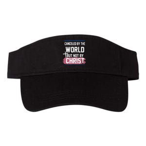 Canceled By The World But Not By Christ Valucap Bio-Washed Visor