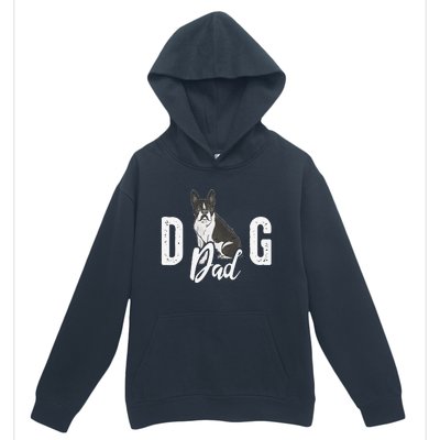 Cute Boston Terrier Pet Owner Vintage Dog Dad Fathers Day Urban Pullover Hoodie