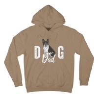 Cute Boston Terrier Pet Owner Vintage Dog Dad Fathers Day Hoodie