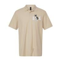 Cute Boston Terrier Pet Owner Vintage Dog Dad Fathers Day Softstyle Adult Sport Polo