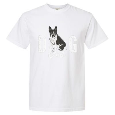 Cute Boston Terrier Pet Owner Vintage Dog Dad Fathers Day Garment-Dyed Heavyweight T-Shirt