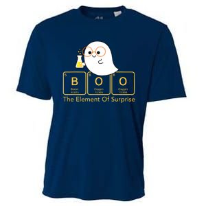 Chemistry Boo The Element Of Surprise Cute Chemist Halloween Cooling Performance Crew T-Shirt