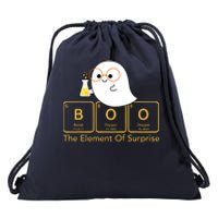 Chemistry Boo The Element Of Surprise Cute Chemist Halloween Drawstring Bag