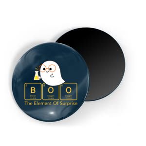 Chemistry Boo The Element Of Surprise Cute Chemist Halloween Magnet