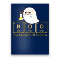 Chemistry Boo The Element Of Surprise Cute Chemist Halloween Poster