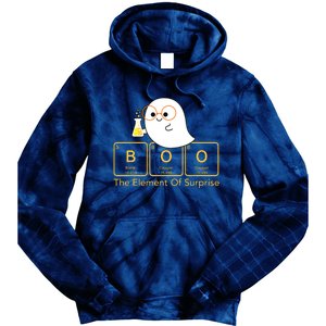 Chemistry Boo The Element Of Surprise Cute Chemist Halloween Tie Dye Hoodie