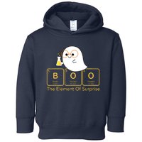 Chemistry Boo The Element Of Surprise Cute Chemist Halloween Toddler Hoodie