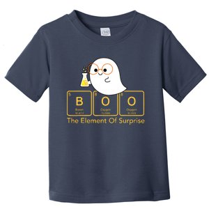 Chemistry Boo The Element Of Surprise Cute Chemist Halloween Toddler T-Shirt