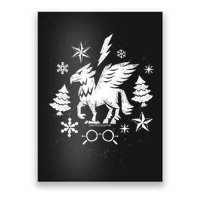 Christmas Buckbeak The Hippogriff Stamp Poster