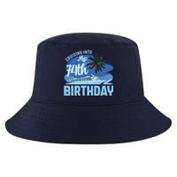 Cruise Boat Trip Vacation Cruising Into My 74th Birthday Cool Comfort Performance Bucket Hat