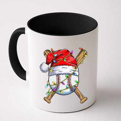 Christmas Baseball Team Santa funny Sports Xmas  Mug