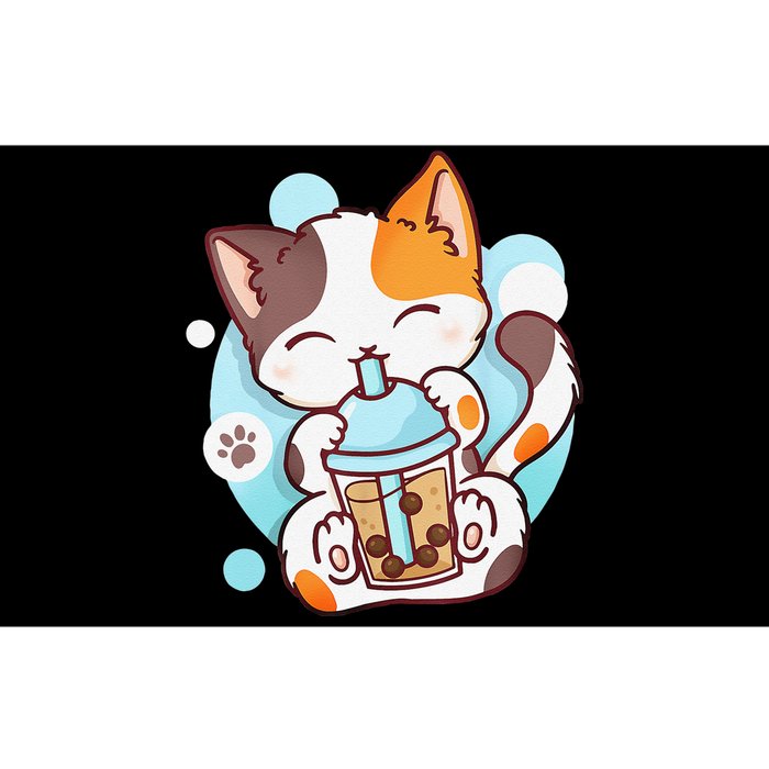 Cat Boba Tea Bubble Tea Anime Kawaii Neko Bumper Sticker