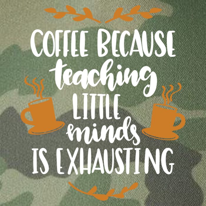 Coffee Because Teaching Little Minds Is Exhausting Legacy Tie Dye Trucker Hat