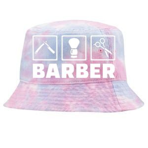 Cool Barber Tools Tie-Dyed Bucket Hat