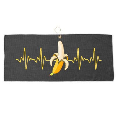 Cute Banana Tropical Fruit Banana Lover Large Microfiber Waffle Golf Towel