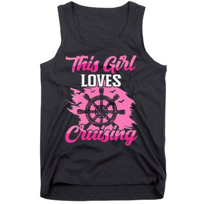 Cruising Boat This Loves Cruising Cruise Tank Top