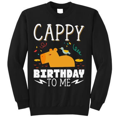 Cappy Birthday To Me Capy Birthday Sweatshirt